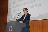 Brought the greeting of the city: Mayor Prof. Dr. Cornelia Reifenberg