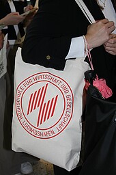 A bulging first semester bag