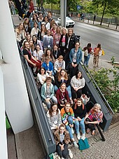 Die Delegation der HWG LU beim 17. Deutschen Hebammenkongress in Berlin (Bild: HWG LU/Michel-Schuldt)