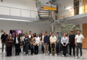 Gruppenbild im Spiratec-Foyer
