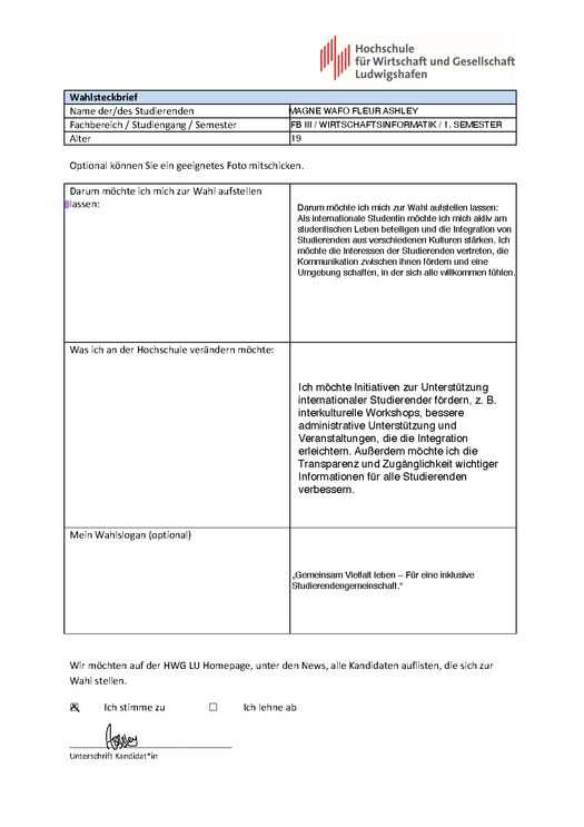 Wahlsteckbrief Ashley Wafo