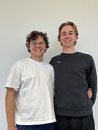 The two founders: Lars Schreiner (right) and Anton Petuchow (Image: Nomado24)