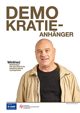 Winfried, democracy supporter and librarian