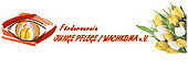 Logo of the "Junge Pflege" Support Association featuring a bouquet of flowers.