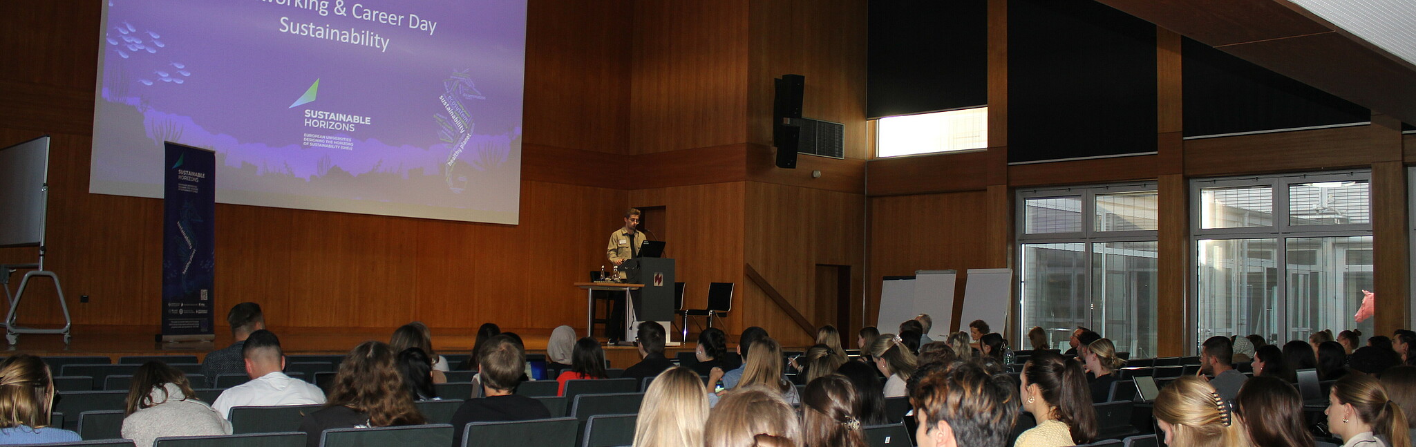 Eröffnung des Networking & Career Days.