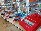 Display of first semester bags