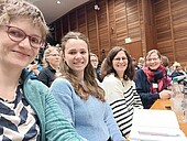 4 Teilnehmerinnen der HWG LU beim Hebammen-Kongress in Berlin