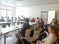 Students during EuroInnA Workshop