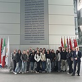 Gruppe Studierender