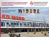 Titelseite der Präsentation von Prof. Bongard mit Fotos von ihm und Studierenden und einem Gebäudefoto im Hintergrund