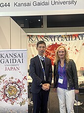 Kerstin Gallenstein und Yutaro Kusunose (Kansai Gaidai University)