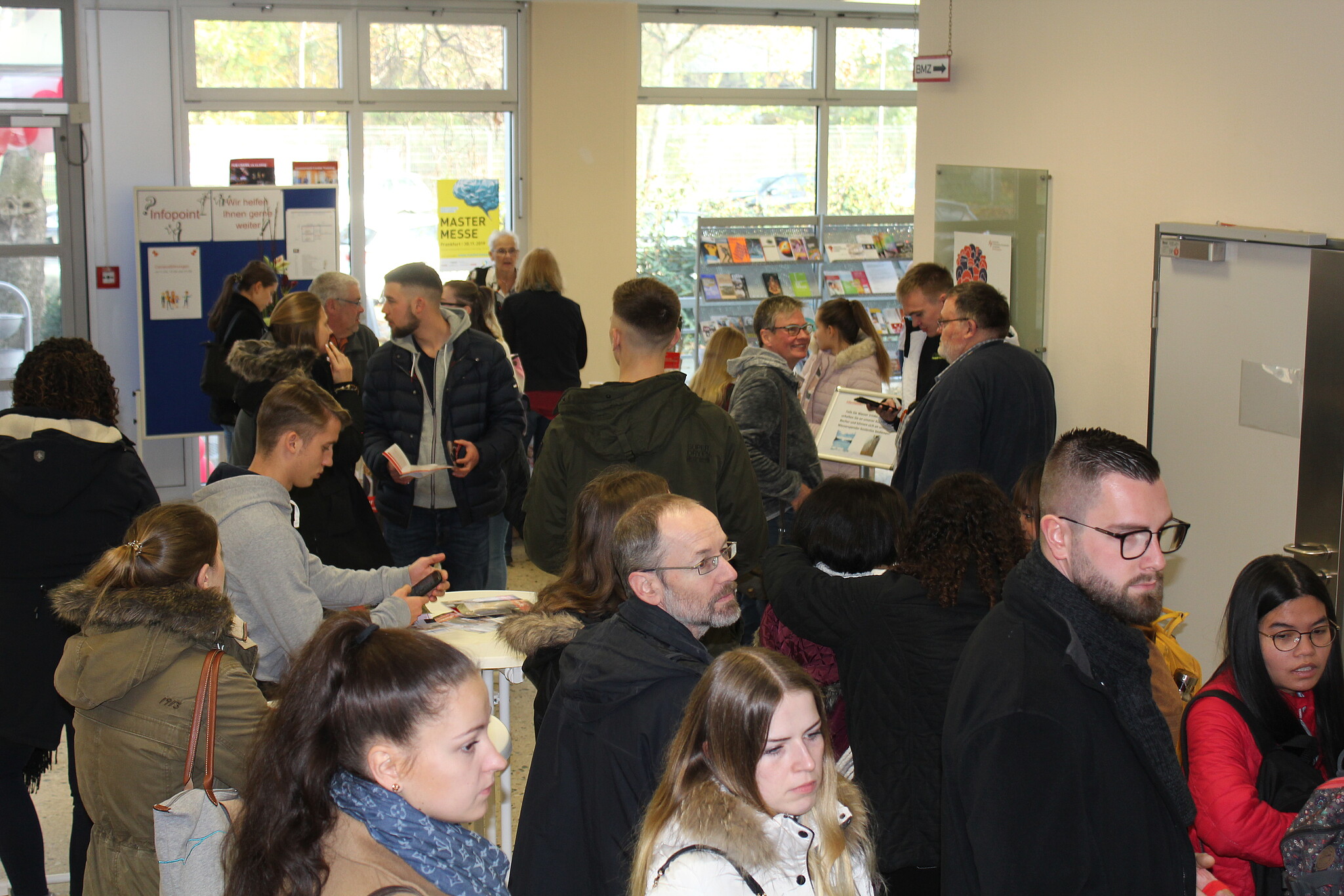 Full house at this year's open day at HWG LU