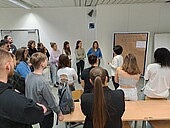 The participants enjoyed lively discussions, which resulted in full movable walls. After internal group syntheses, the moderators presented central aspects from their areas.