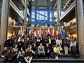Group picture in the European Parliament