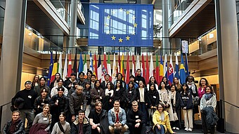 Group picture in the European Parliament
