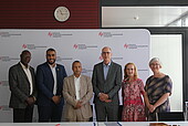 Gruppenbild der libyschen und deutschen Vertreter
