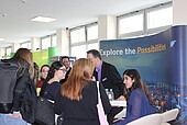 Full consulting effort at the SAP booth at the 7th HWG LU job fair