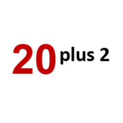 logo 20 plus 2
