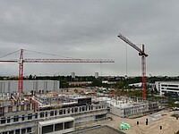 Fortschritt des Neubaus im September 2020