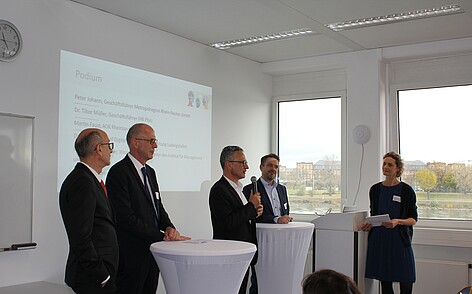 Group picture panel discussion