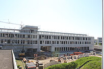 Exterior view of new C building