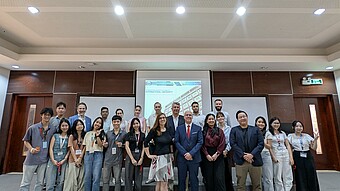 Group picture in Vietnam