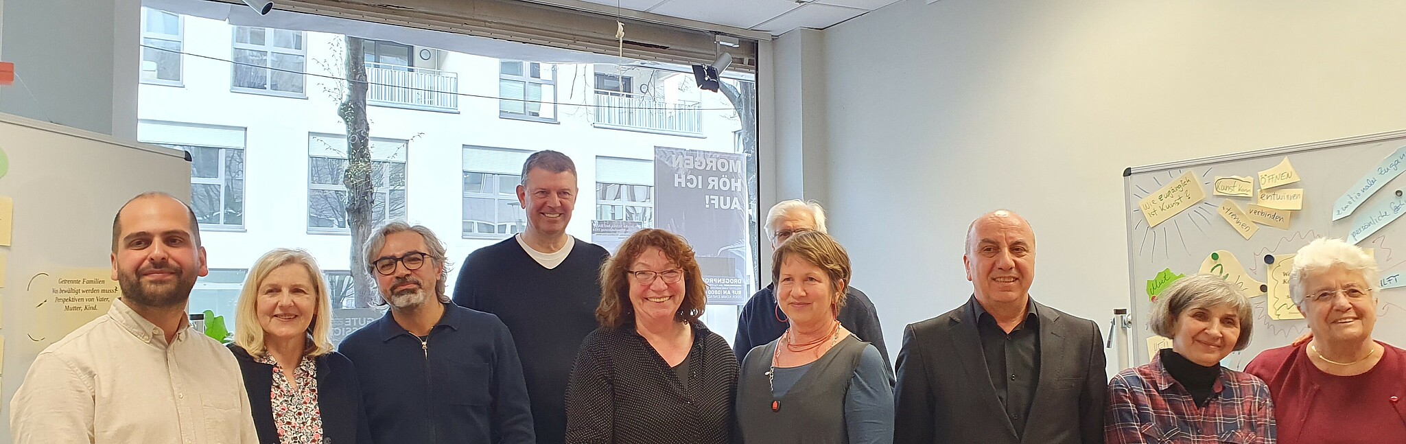 Group photo of the participants of the expert discussion