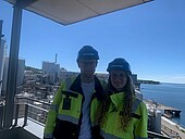 Studierende des IBA-Studiengangs während ihrer Auslandspraxisphase in Oslo, Norwegen