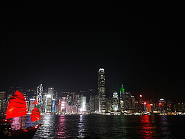 Skyline von Hong Kong