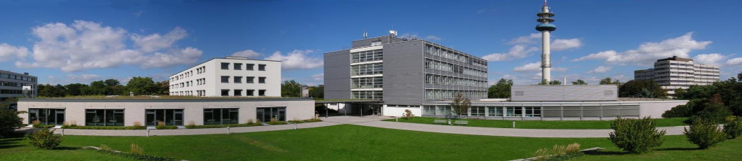 Ansicht der Gebäude der Hochschule