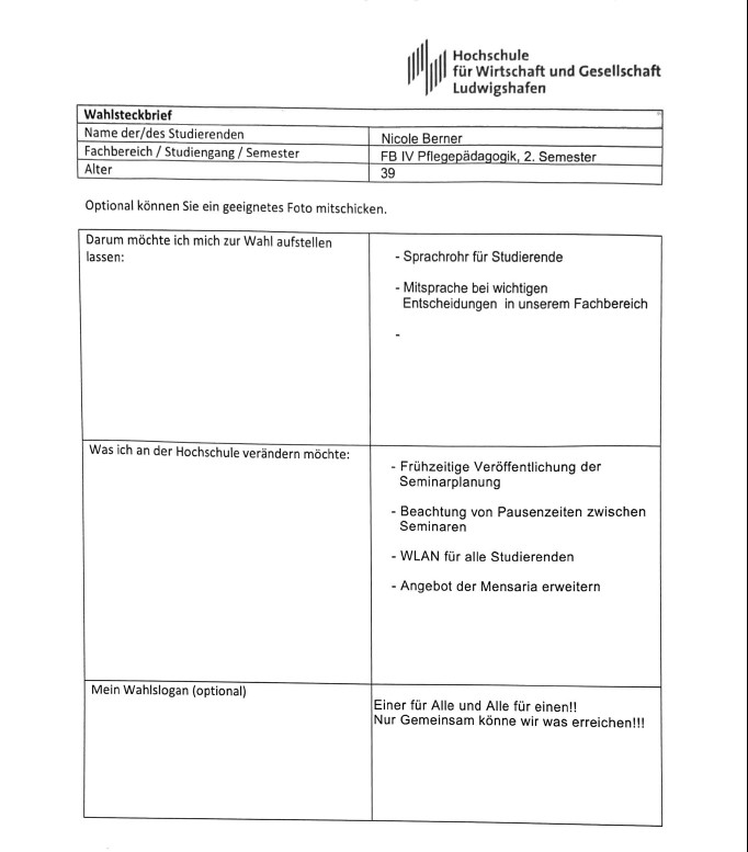 Steckbrief Nicole Berner